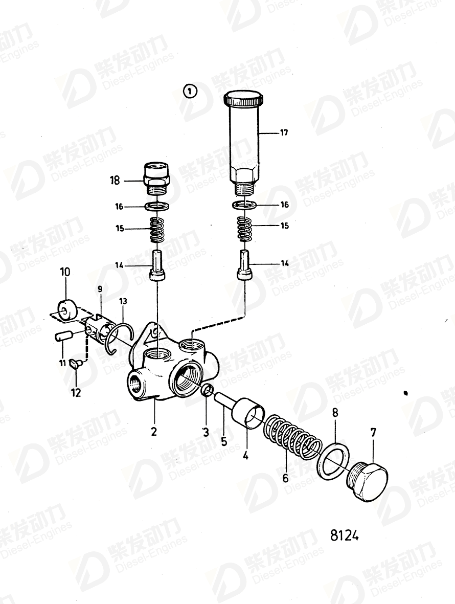 VOLVO Fitting 244177 Drawing